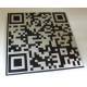 Naamplaat met eigen QR code Aluminium RVS look