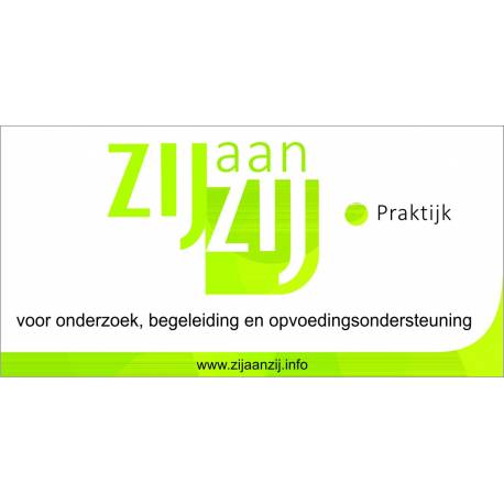 Bedrijfsnaambord met logo Zijaanzij