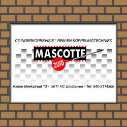 Bedrijfsnaambord logo Mascotte
