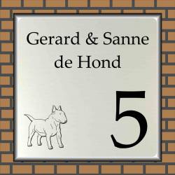 Naambordje hond 5