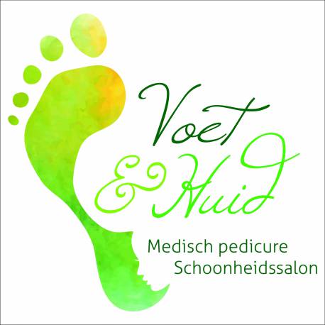 Naambord logo bedrijf van de Velden Medisch pedicure Schoonheidssalon
