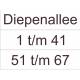 3 resopal plaatjes 200 X 50 mm